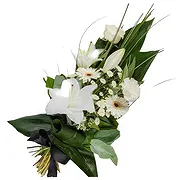 Sa Indioteria Online blomsterbutikk - Hvite toner Bukett