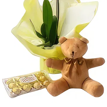 flores Sao Paulo floristeria -  caja de amor Ramo de flores/arreglo floral