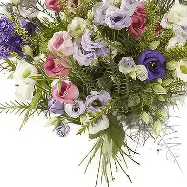 Denmark flowers  -  Colorful eustoma Flower Bouquet/Arrangement