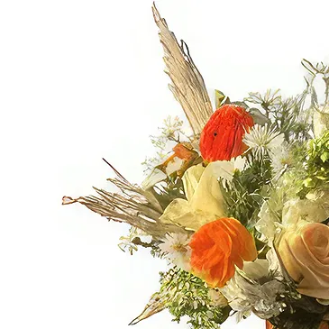 Adma flowers  -  Whispers of Wisteria Flower Bouquet/Arrangement