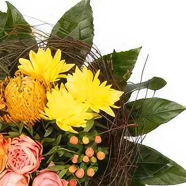 Ghent kukat- Kuiskaava Willow Bouquet Kukka kukkakimppu