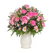 Italy online Florist - Composition of Pink Flowers Bouquet