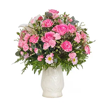 San Marino flowers  -  Composition of Pink Flowers Delivery