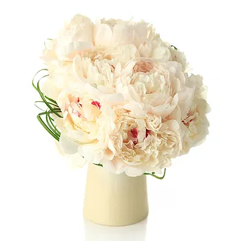 San Marino flowers  -  Wedding Bouquet of White Peonies Flower Delivery