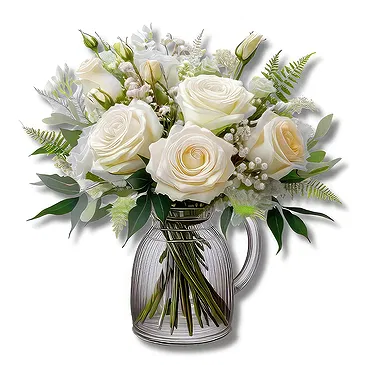 Pavelsbach Blumen Florist- Pure Eleganz Bouquet/Blumenschmuck