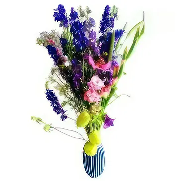 Ouled Maaref flowers  -  Bluebird Flower Bouquet/Arrangement