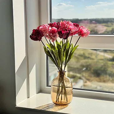 Halta blomster- Åpne Pinky Tulips Blomsterarrangementer bukett