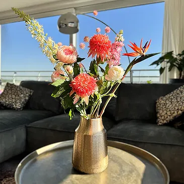 Halta blomster- Tropisk bukett Blomsterarrangementer bukett