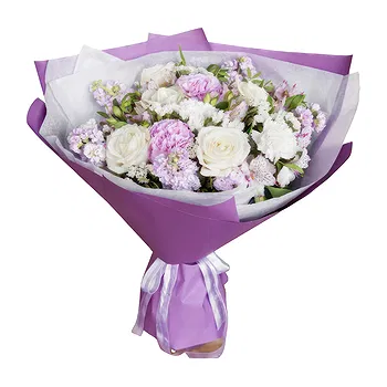 Norway flowers  -  Mixed Bouquet of Roses, Carnations, and Alstr Flower Delivery