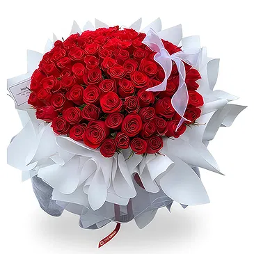 China flowers  -  Luxurious Bouquet of Red Roses Flower Bouquet/Arrangement