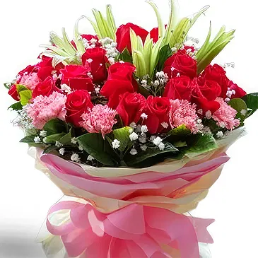 China flowers  -  Rainbow Flower Bouquet/Arrangement