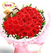 Zunyi online Florist - Valentine roses Bouquet