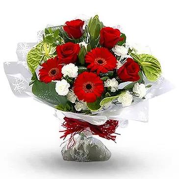 China flowers  -  Christmas Cheer Flower Bouquet/Arrangement
