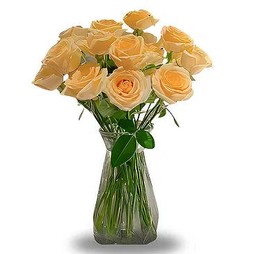 China flowers  -  Romantic Champagne Rose Bouquet Flower Bouquet/Arrangement