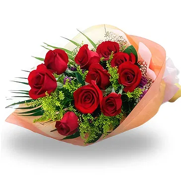 China flowers  -  Luxurious Red Roses Arrangement Flower Bouquet/Arrangement