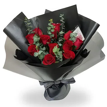 China flowers  -  Romantic Red Roses Bouquet Flower Bouquet/Arrangement