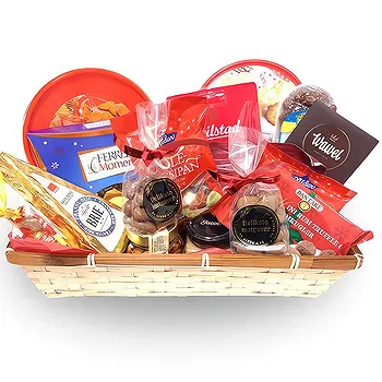 Norway flowers  -  Christmas Family Gift Basket Flower Delivery