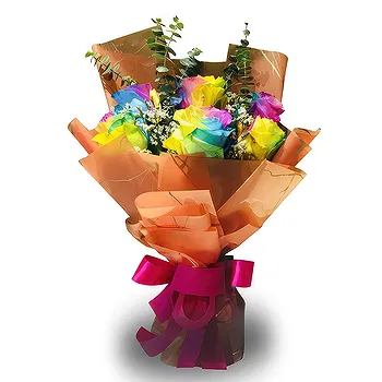 Philippines flowers  -  Exotic Rainbow Flower Delivery