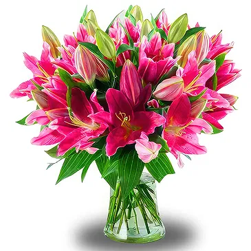 Asipulo flowers  -  Stunning Pink Flower Bouquet/Arrangement
