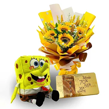 Subic flowers  -  Sunshine Embrace Flower Bouquet/Arrangement