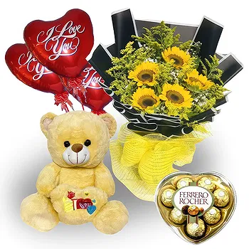 Philippines flowers  -  Joyful Cuddle Celebration Flower Delivery