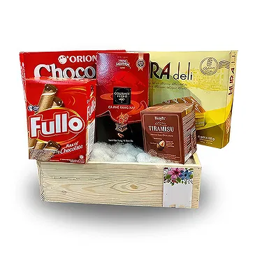 Vietnam flowers  -  Snow Dream - Gift Basket Flower Bouquet/Arrangement