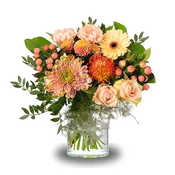 Holland flowers  -  Peach Glow Flower Delivery