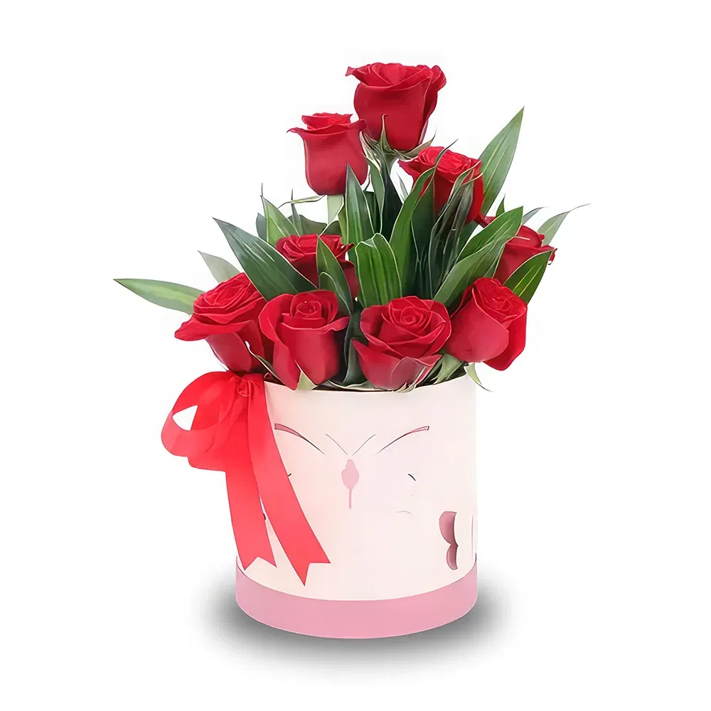 שארג'ה פרחים- Love Rose Box