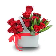 Garhoud online Florist - Rose Handbag Bouquet