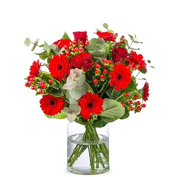 Holland flowers  -  Red bouquet Flower Delivery
