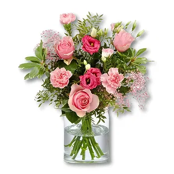 The Hague flowers  -  Pink bouquet Fenna Flower Delivery