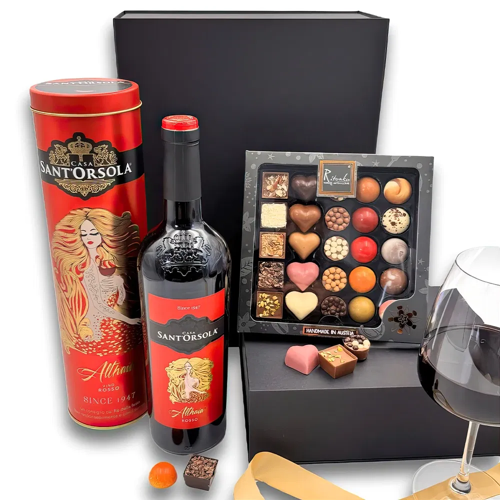 Nice flowers  -  Italian Red & Handmade Chocolate