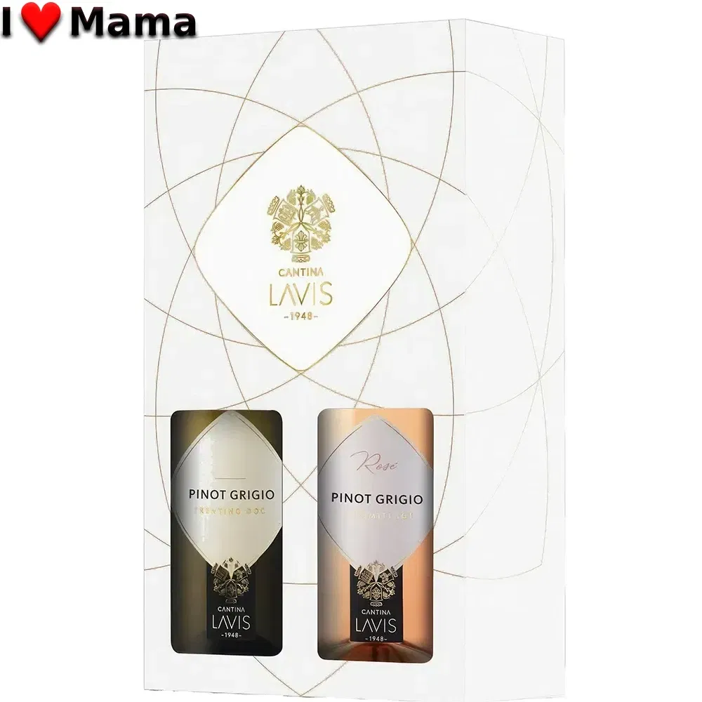 flores Alicante floristeria -  Lavis Pinot Grigio y Pinot Grigio Rose Gift G