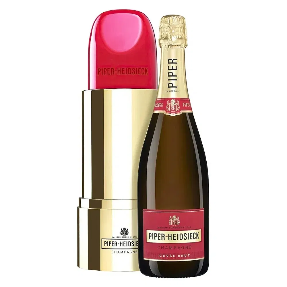 All other cities kwiaty- Zestaw upominkowy Piper-Heidsieck Cuvee Brut 