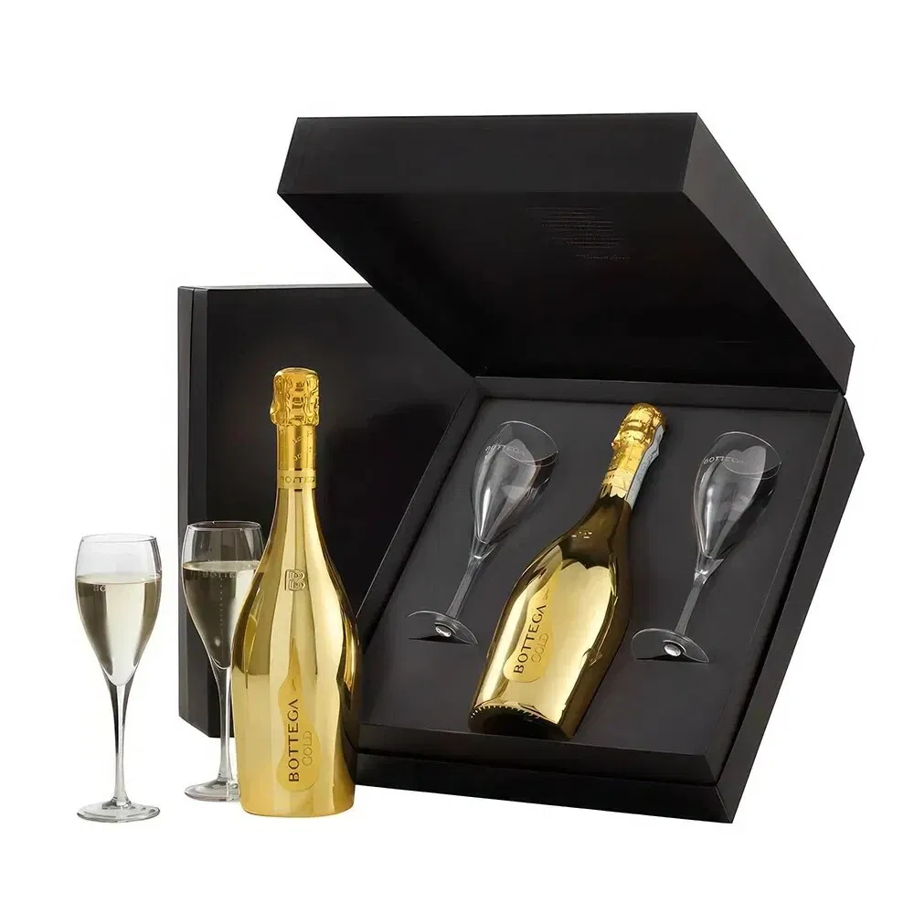 All other cities kwiaty- Zestaw upominkowy Bottega Gold Prosecco