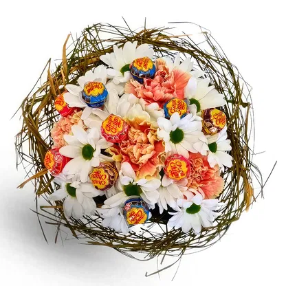 Zwitserland bloemen bloemist-  Boeket/bloemstuk