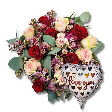 Ipsach Blumen Florist- MiAmor, ich liebe dich Bouquet/Blumenschmuck