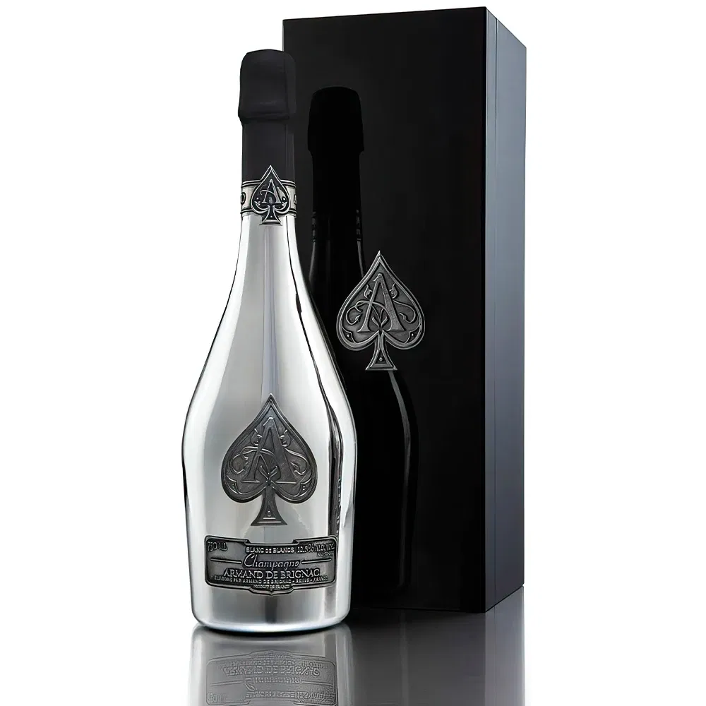 Madrid flowers  -  Armand de Brignac Blanc de Blancs Champagne G
