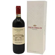 Amsterdam Online Blumenhändler - Geschenkbox mit italienischem Rotwein Blumenstrauß