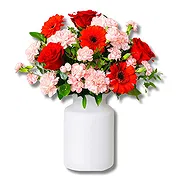 Banaderos Online blomsterbutikk - Soul Love: Red Gem Harmony Bukett