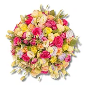 Villach Online Blumenhändler - Deluxe Pastell Blumenstrauß