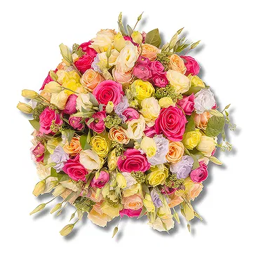 Schwechat Blumen Florist- Deluxe Pastell Bouquet/Blumenschmuck