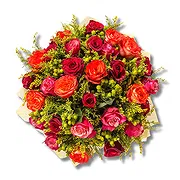 Wien Online Blumenhändler - Deluxe Rosen Mix Blumenstrauß
