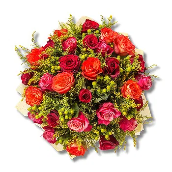 Mödling flowers  -  Deluxe Rosen Mix Flower Delivery