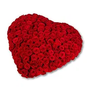 Amsterdam-Zuidoost online Florist - Funeral heart shape (50cm) Bouquet
