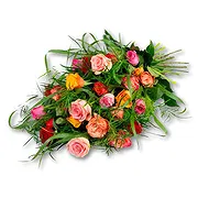 Holland online Florist - Funeral bouquet mixed roses (70cm) Bouquet