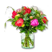 Holland online Blomsterhandler - Peony Bouquet Natalie Buket