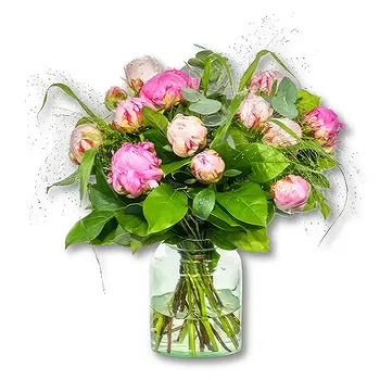 Holland flowers  -  Peony bouquet Zara Flower Delivery