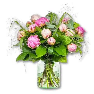 Holland flowers  -  Peony Bouquet Zara Flower Bouquet/Arrangement