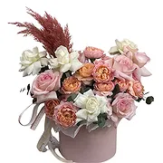Hauteurs de Barsha Fleuriste en ligne - Bouquet de fleurs mélangées élégant Bouquet
